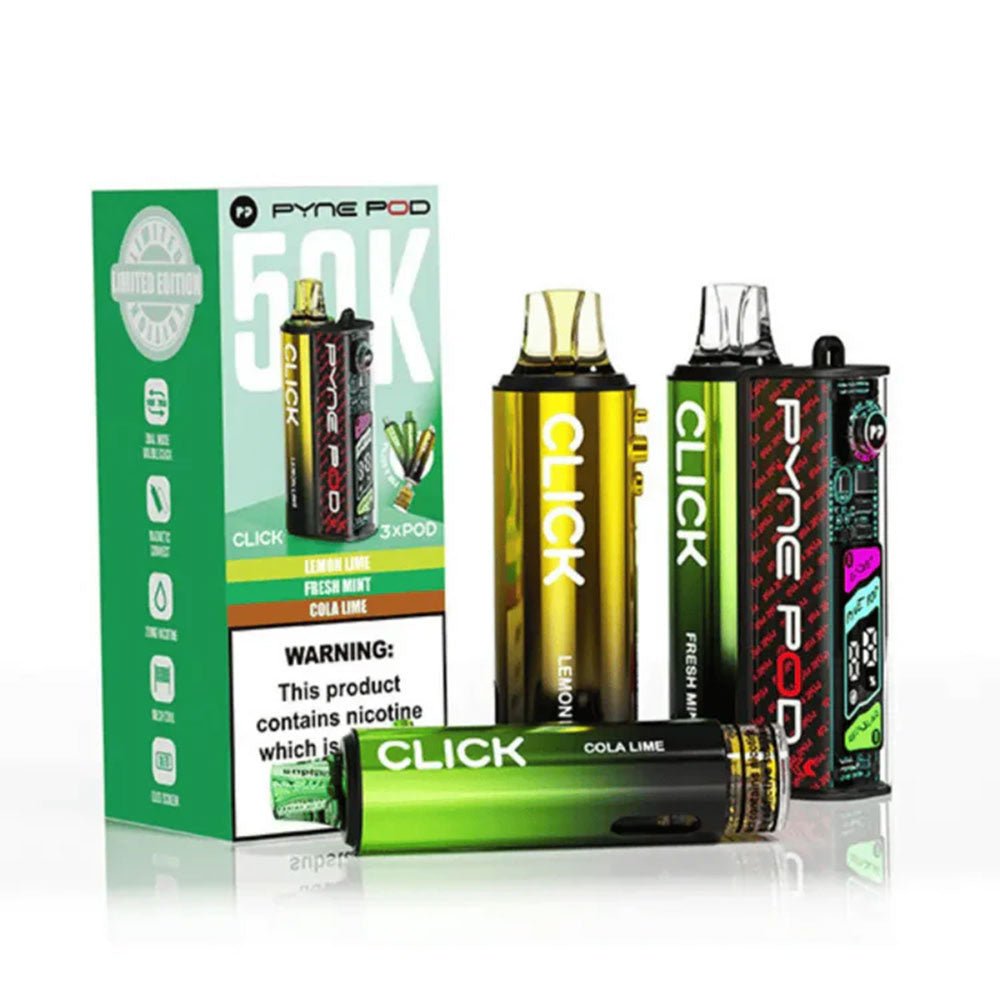 PYNE Pod Click 50K Prefilled Kit - Green Edition