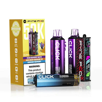 PYNE Pod Click 50K Prefilled Kit - Raspberry Edition
