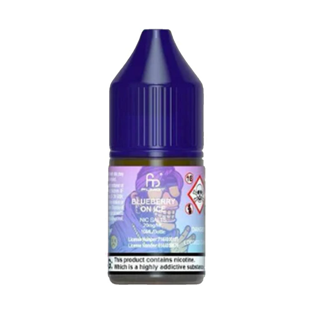 Blueberry On Ice RandM 10ml Nic Salt E Liquid