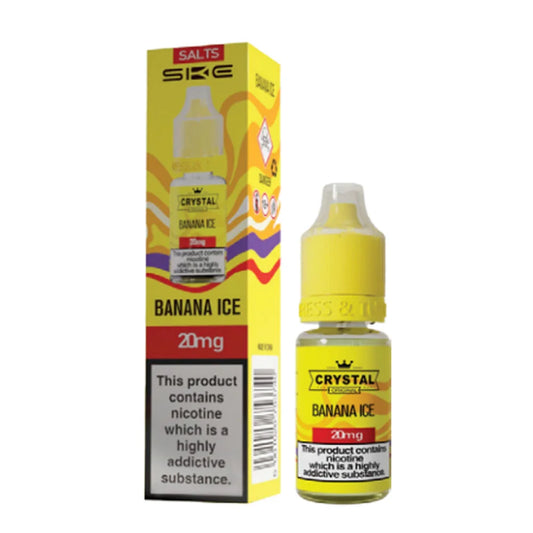 Banana Ice SKE Crystal Original 10ml Nic Salt E Liquid