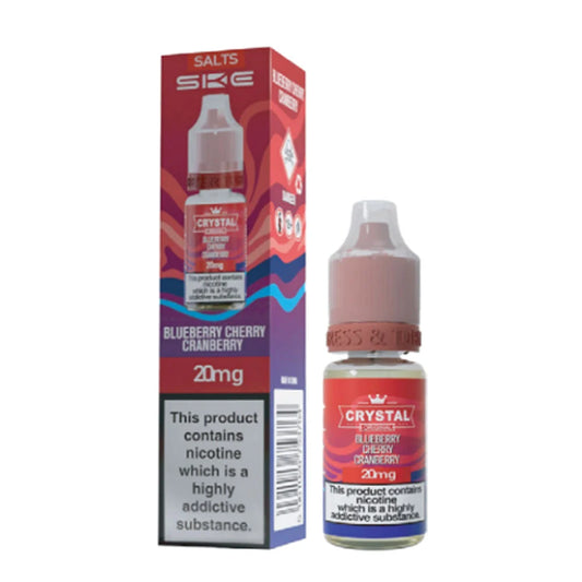 Blueberry Cherry Cranberry SKE Crystal Original 10ml Nic Salt E Liquid