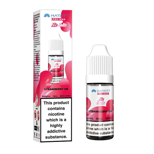 Strawberry Raspberry Ice Hayati Pro Max 10ml Nic Salt E Liquid