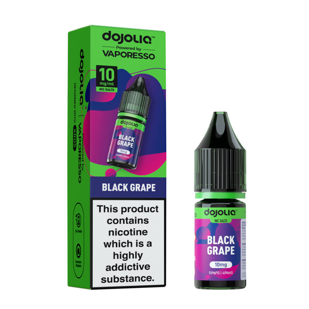 Black Grape Vaporesso DojoLiq 10ml Nic Salt E Liquid