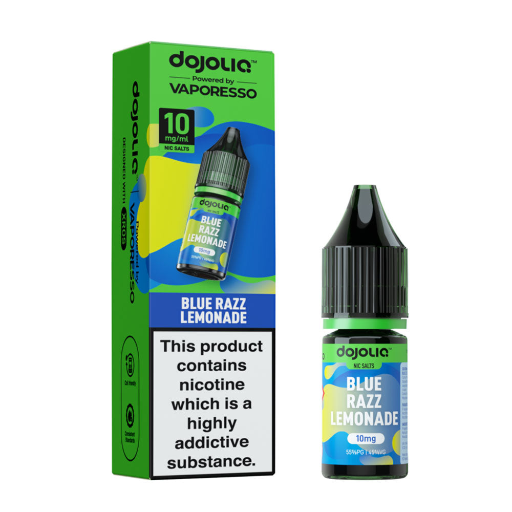 Blue Razz Lemonade Vaporesso DojoLiq 10ml Nic Salt E Liquid