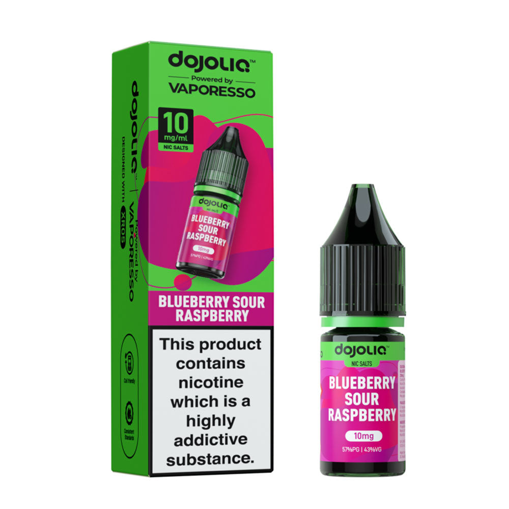 Blueberry Sour Raspberry Vaporesso DojoLiq 10ml Nic Salt E Liquid