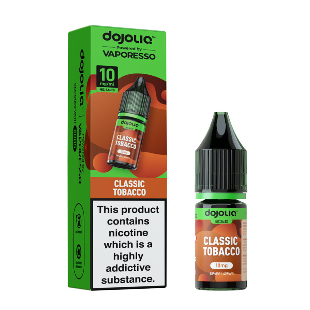 Classic Tobacco Vaporesso DojoLiq 10ml Nic Salt E Liquid