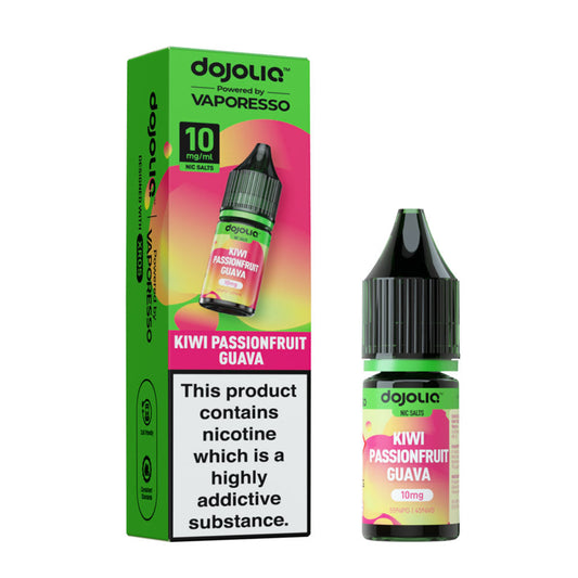 Kiwi Passionfruit Guava Vaporesso DojoLiq 10ml Nic Salt E Liquid